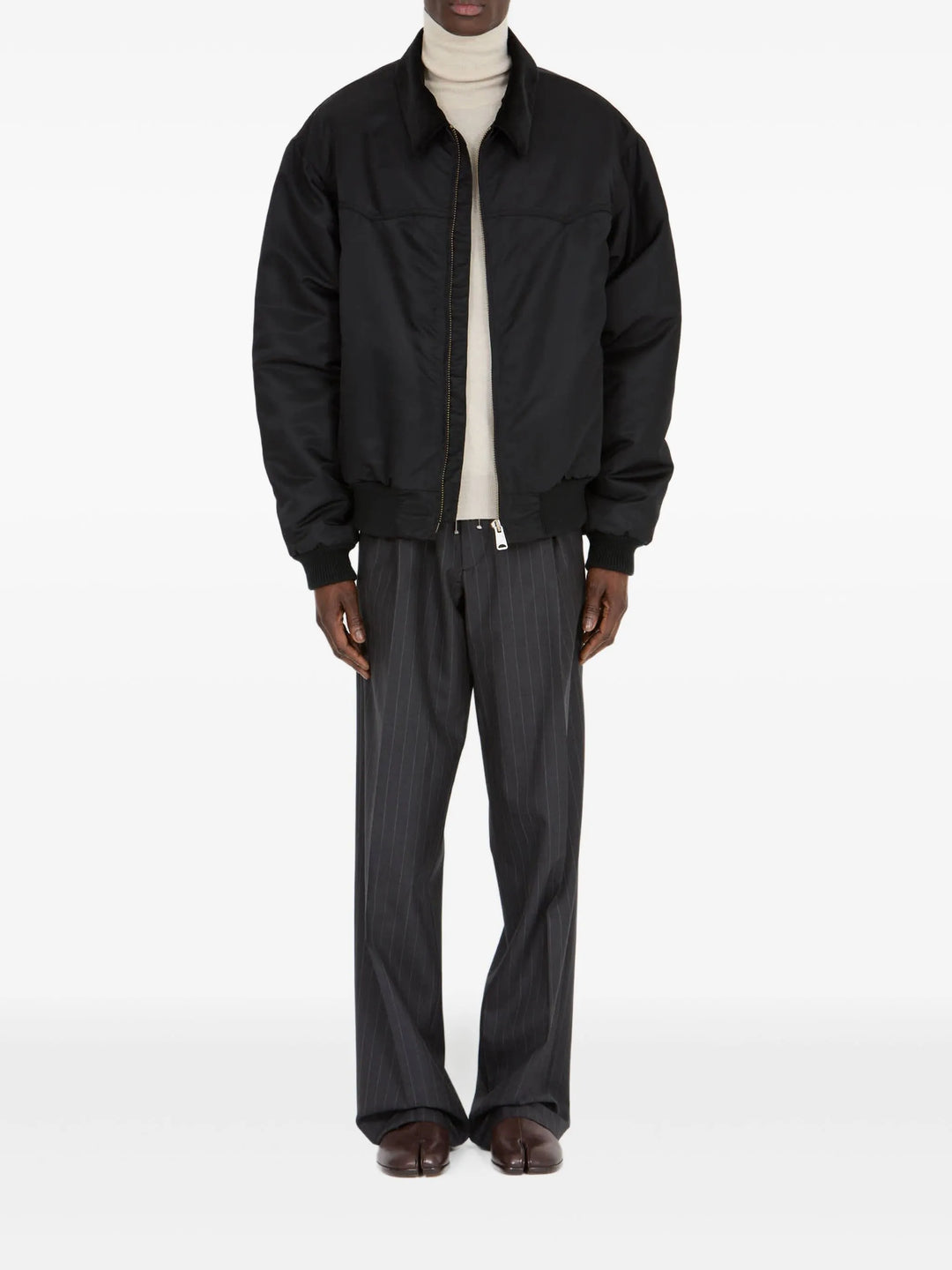 Nylon Bomber Jacket
