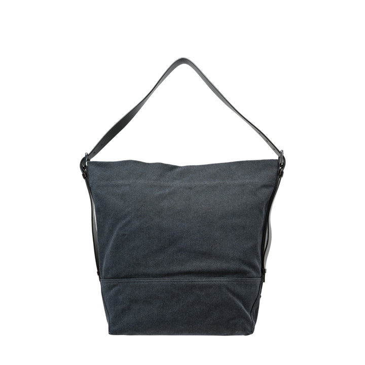 Belted Cotton Tote Bag