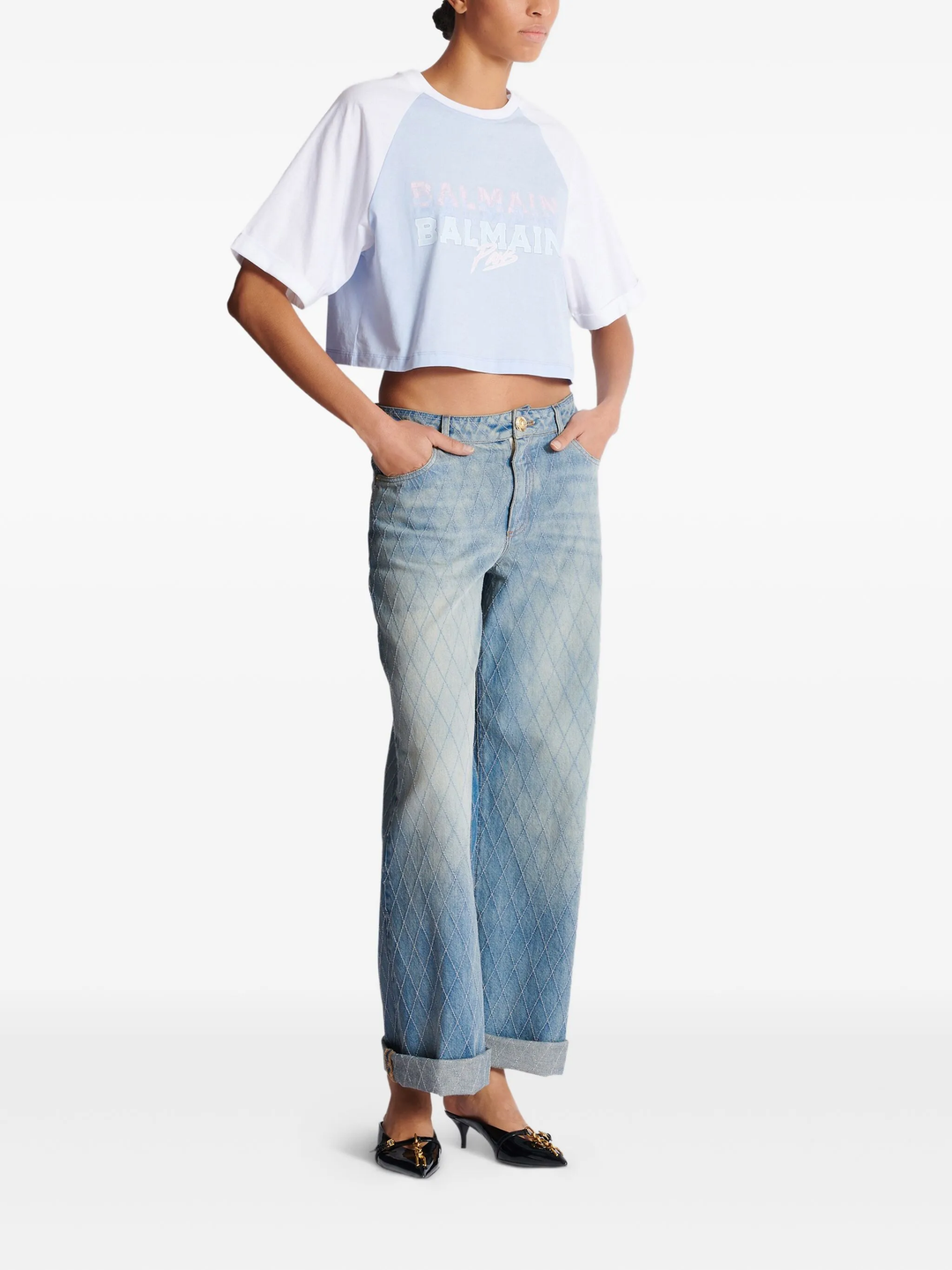 Paris Cropped T-Shirt