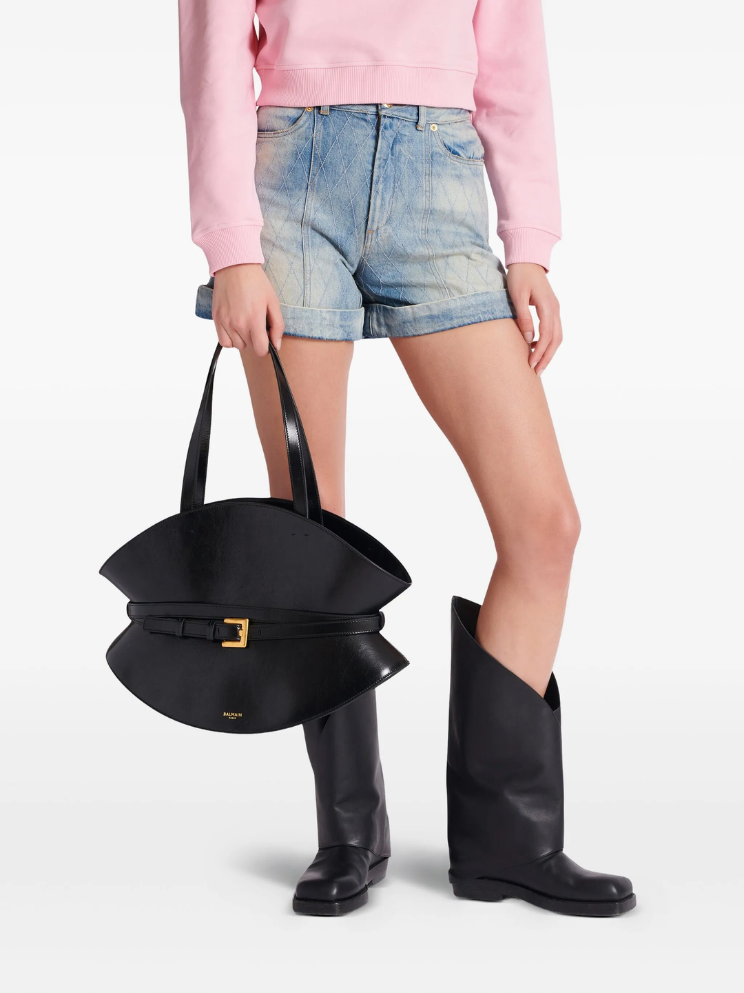 Shuffle Medium Calfskin Bag