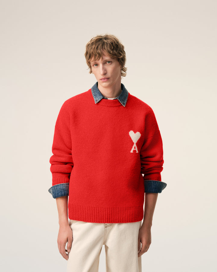 Xmas Boxy Off White ADC Crewneck Sweater