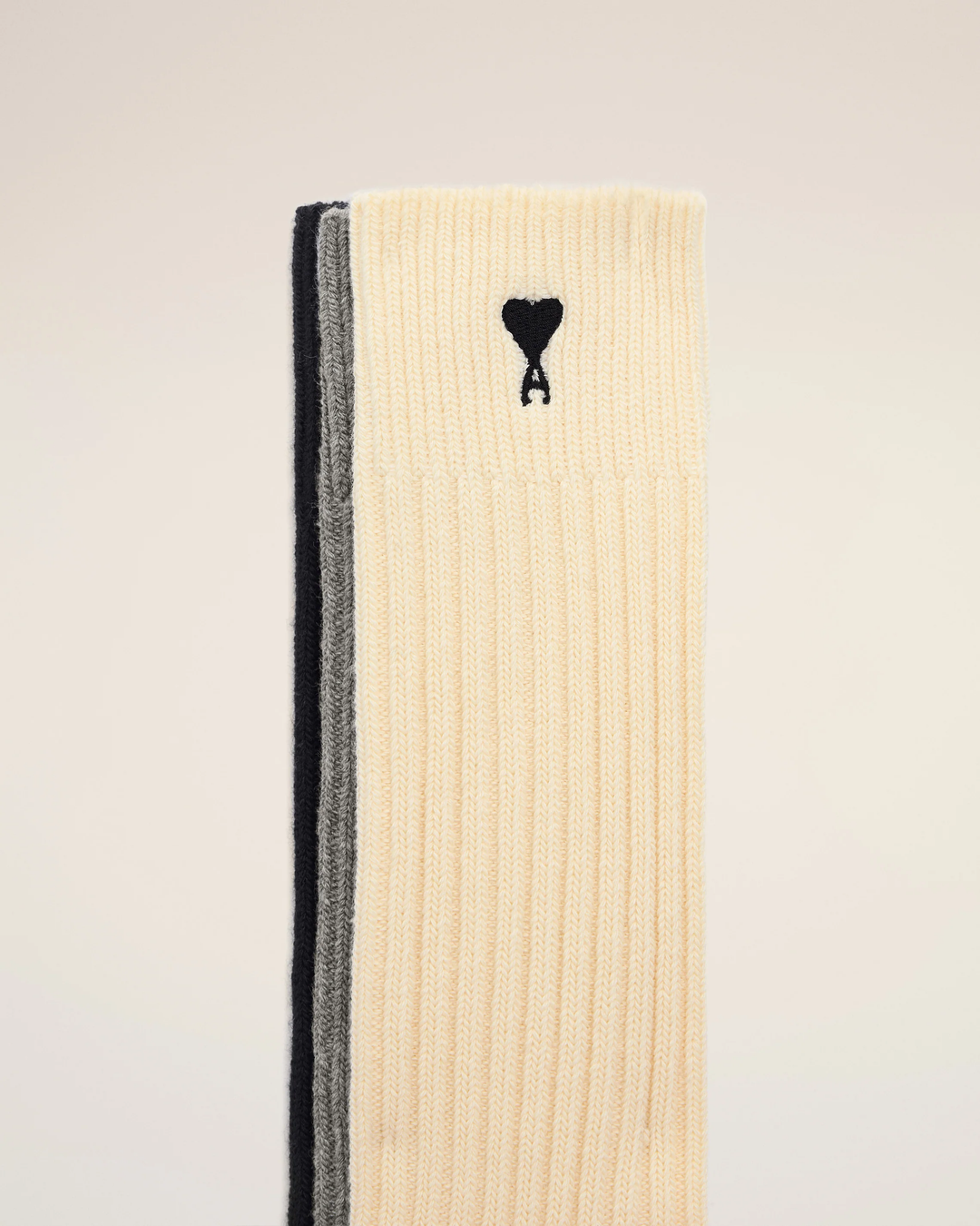 Three Pack Socks Black Ami De Coeur