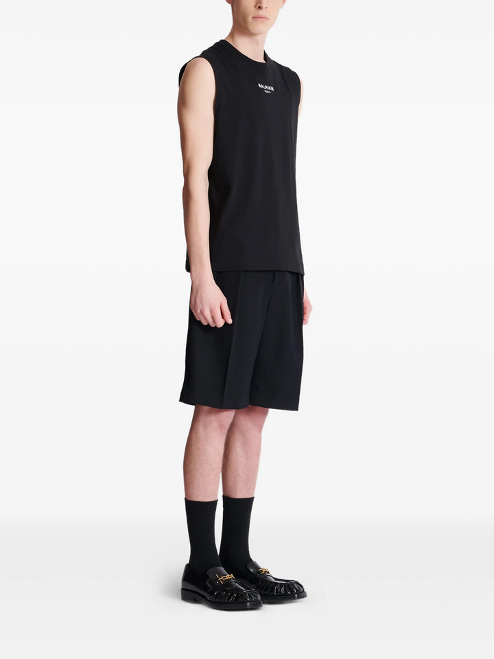 Small Paris Emb Tank Top