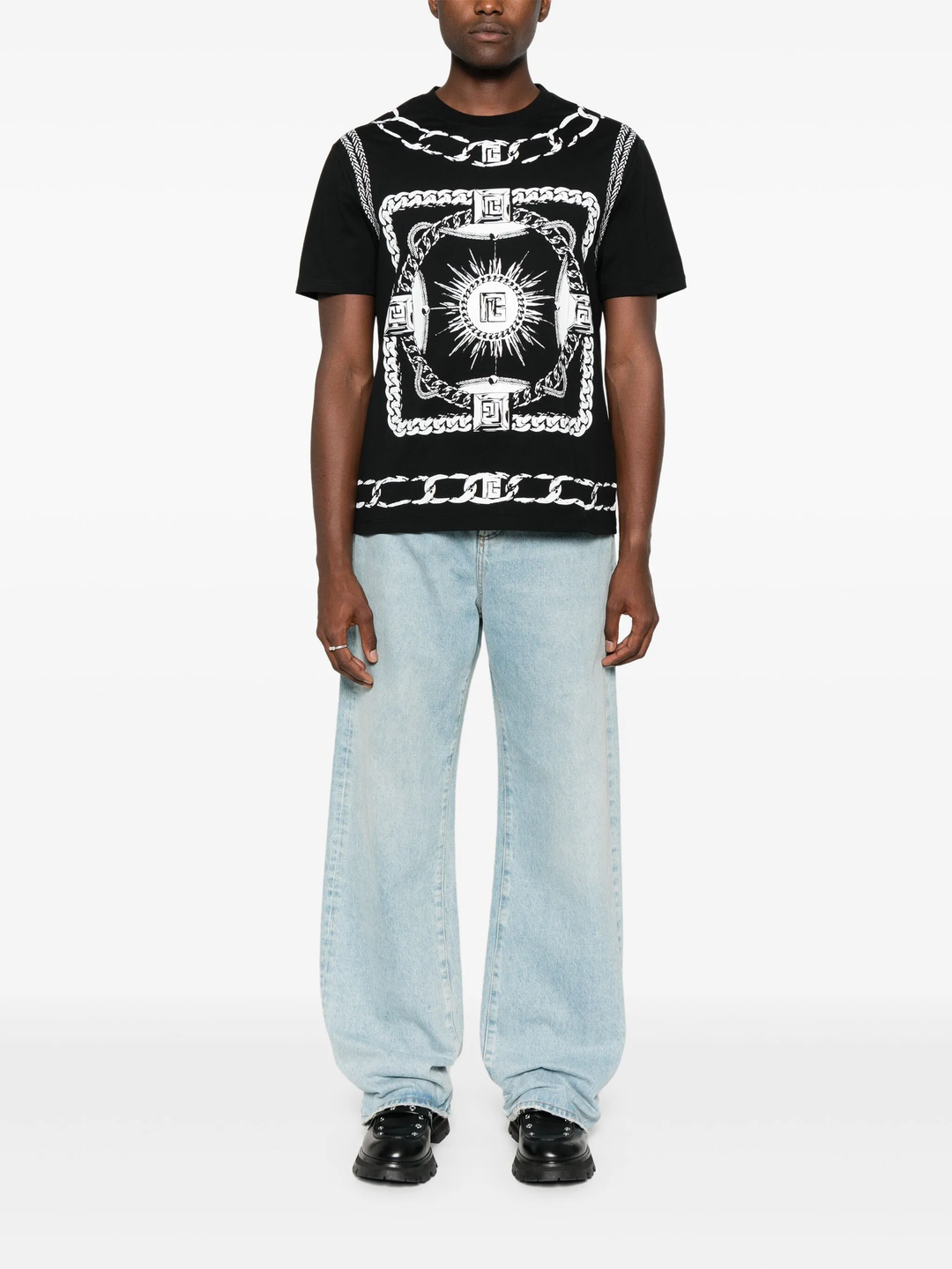 Foulard Print T-Shirt