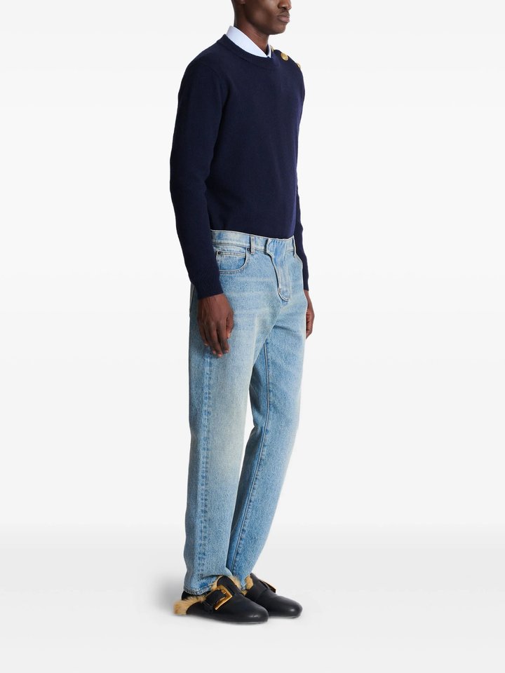 Regular Denim Pants