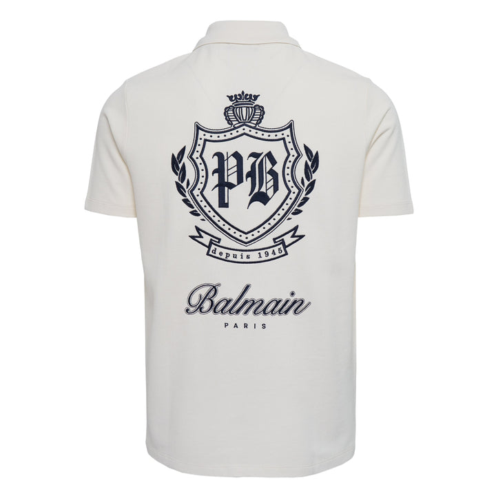 Back College Emblem Polo