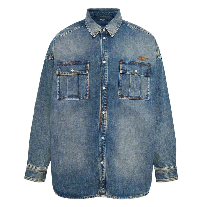 Boxy Denim Shirt