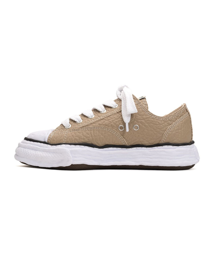 PETERSON23 Original Sole Monster Leather Low-Top Sneaker