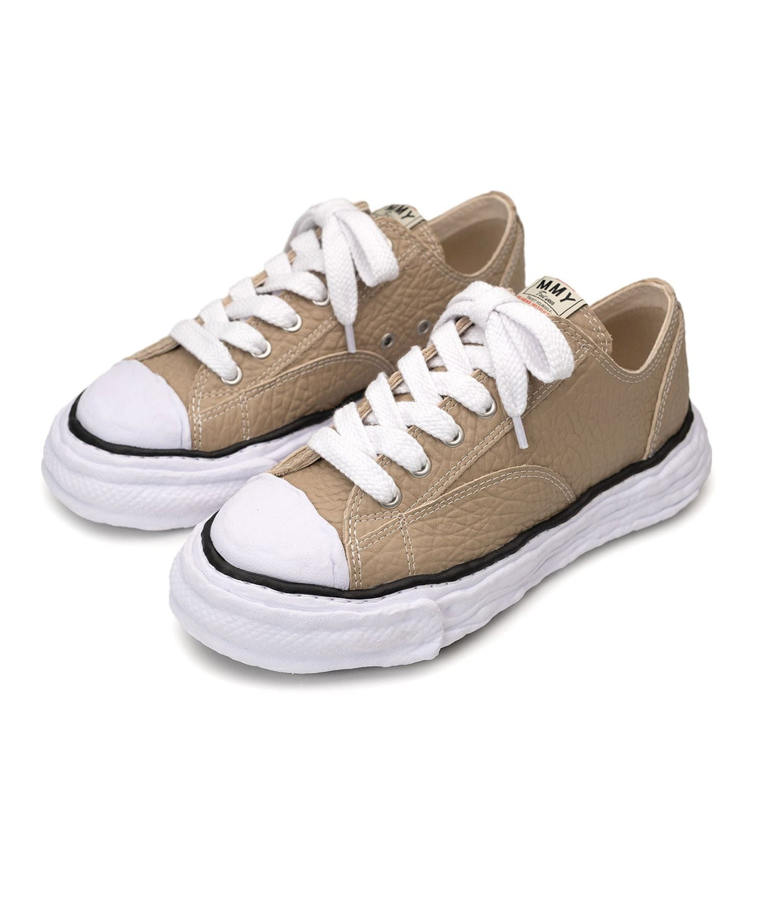 PETERSON23 Original Sole Monster Leather Low-Top Sneaker