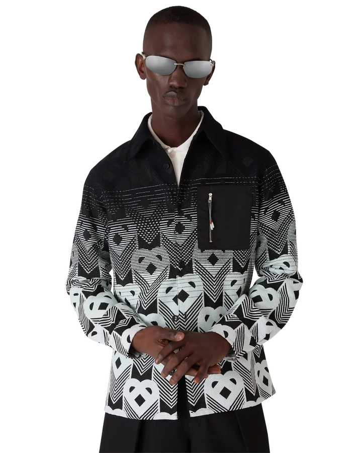 Monogram Gradient Shacket