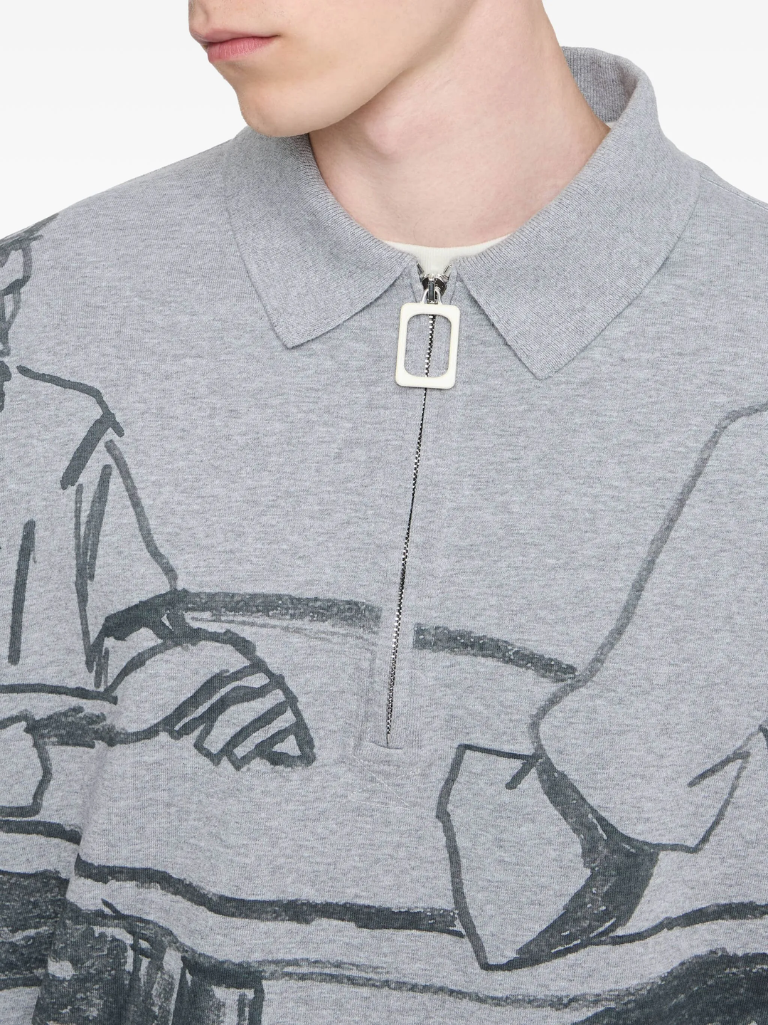 Printed Rugby Polo