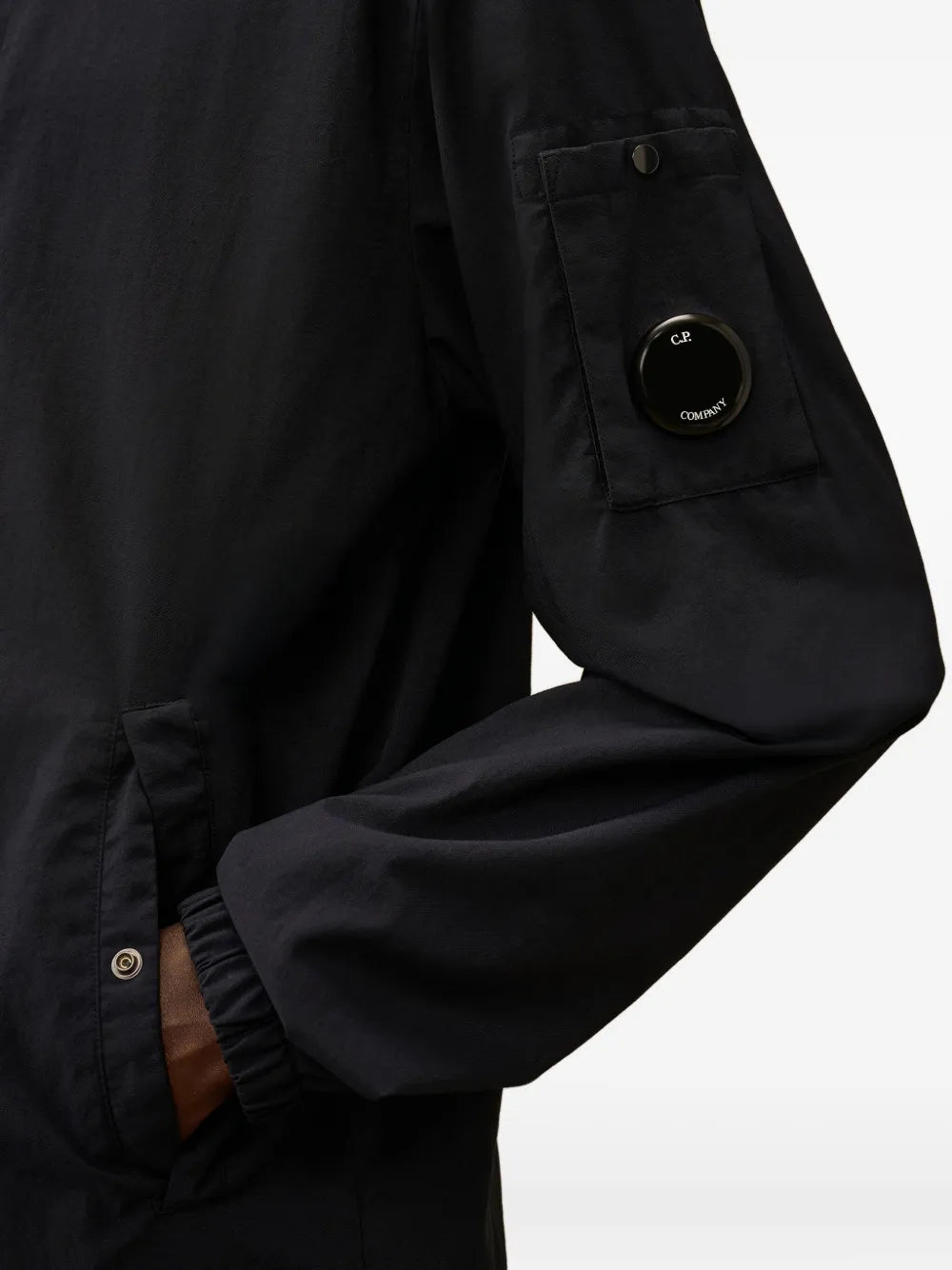 Taylon P Lens Zipped Overshirt