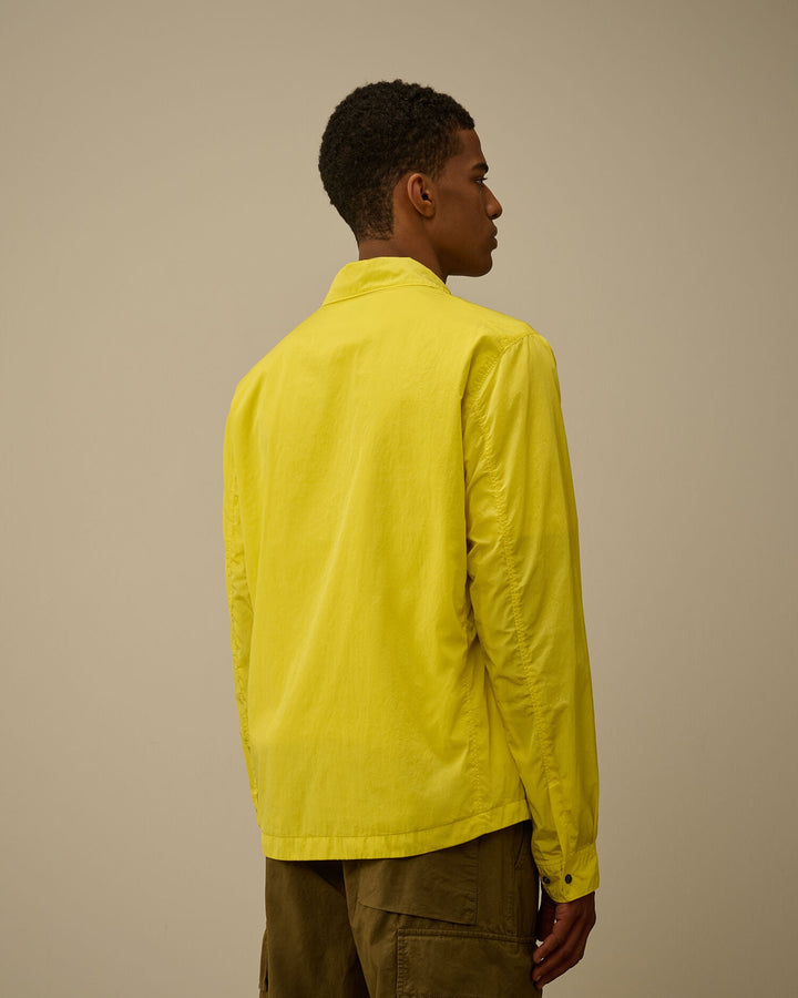 Chrome-R Lens Zipped Overshirt