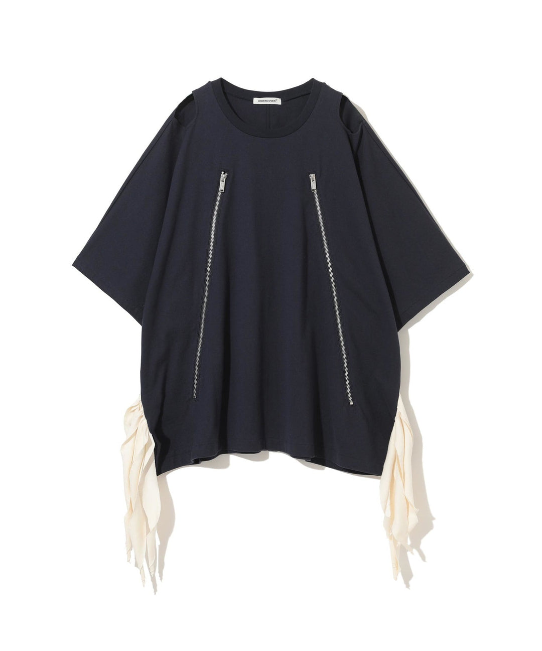 Tee With Zipper Trim