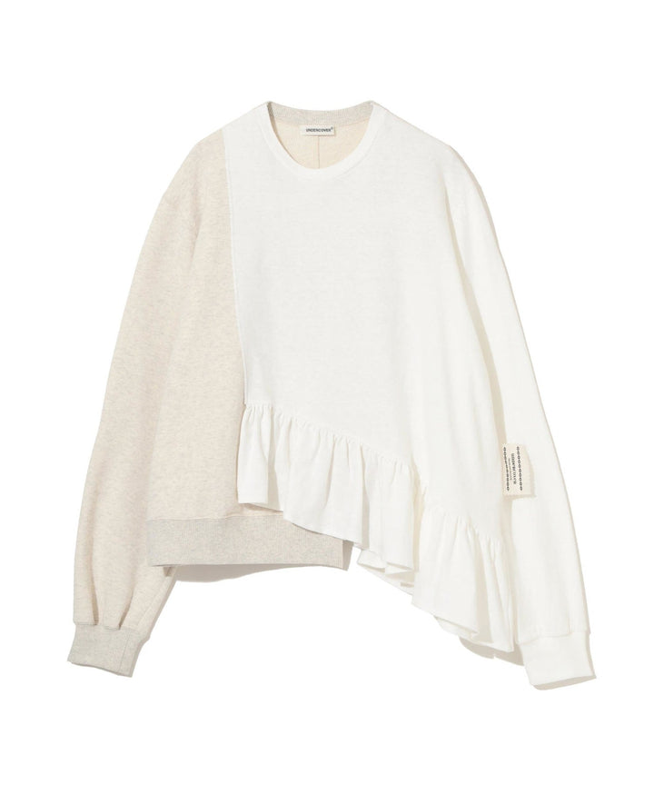 Cut And Sew Flounces Pullover