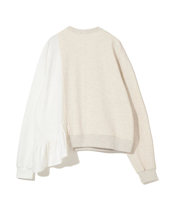 Cut And Sew Flounces Pullover
