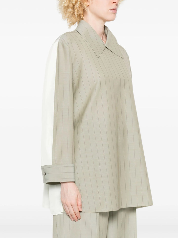 Pinstripe Blouse