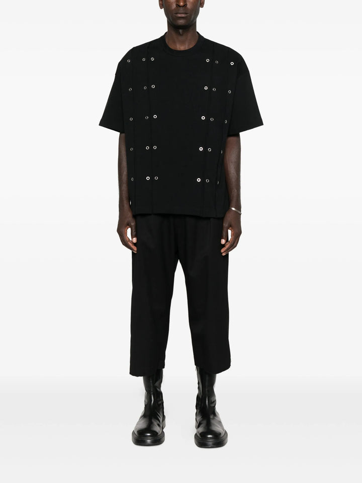 T-Shirt With Eyelets