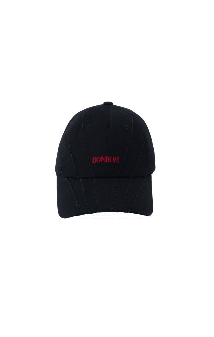 Washed Corset Red Logo Cap