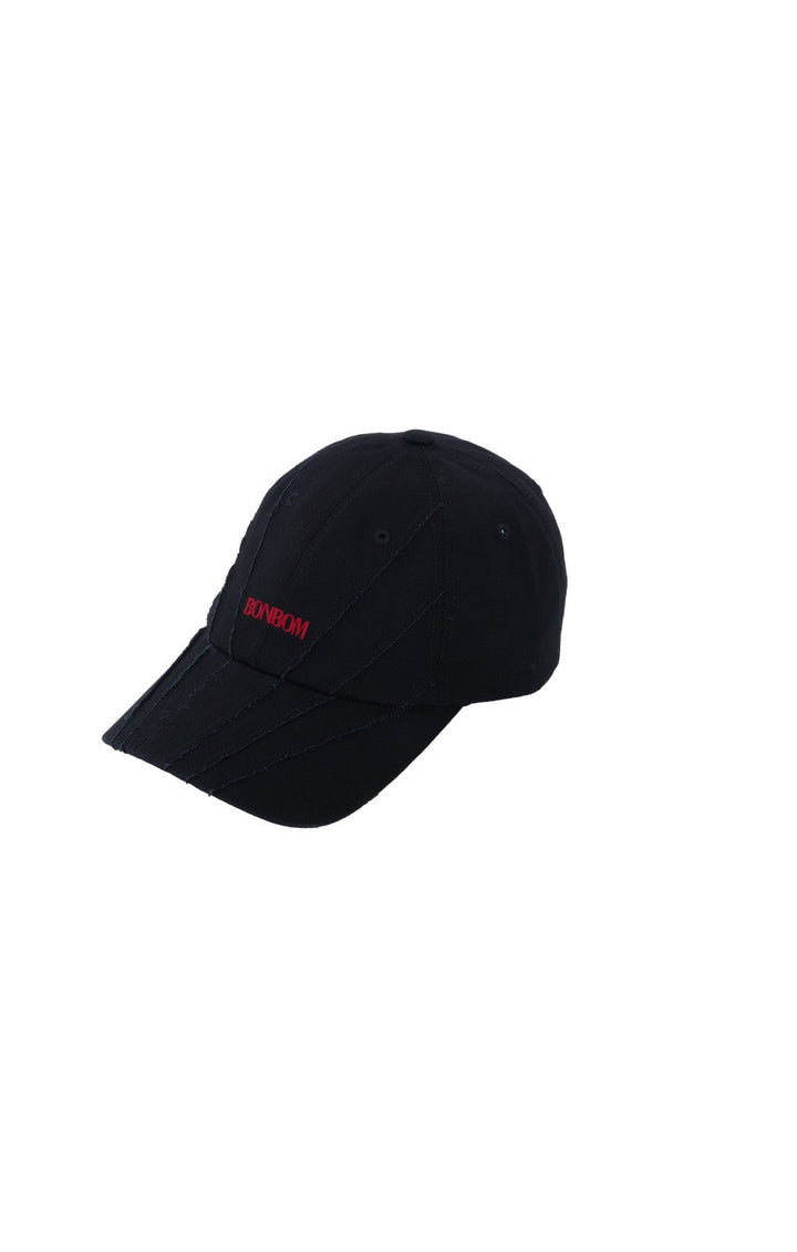 Washed Corset Red Logo Cap