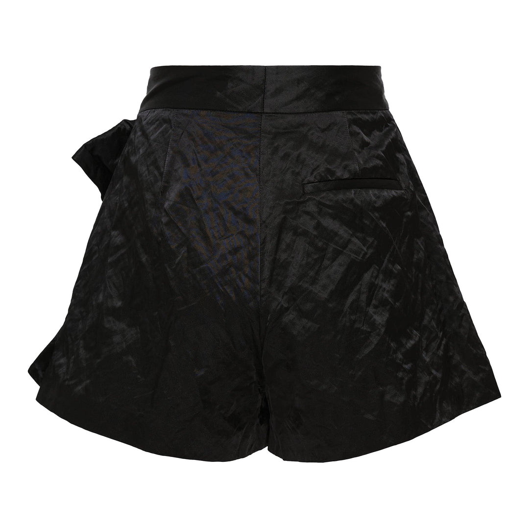 Ribbon Detail Waisted Shorts