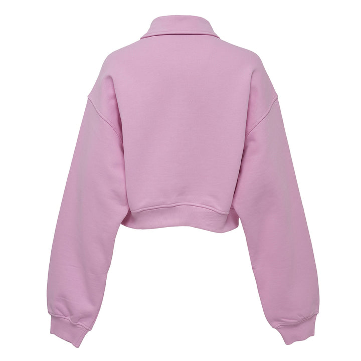 Red Rabbit Half Zip Collar Sweatshirt