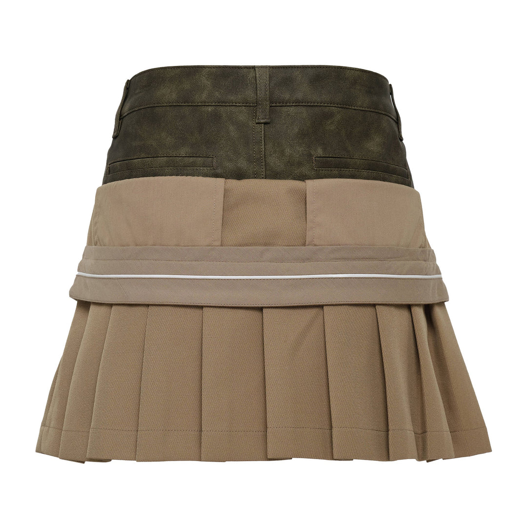 Inside Out Pleats Skirt