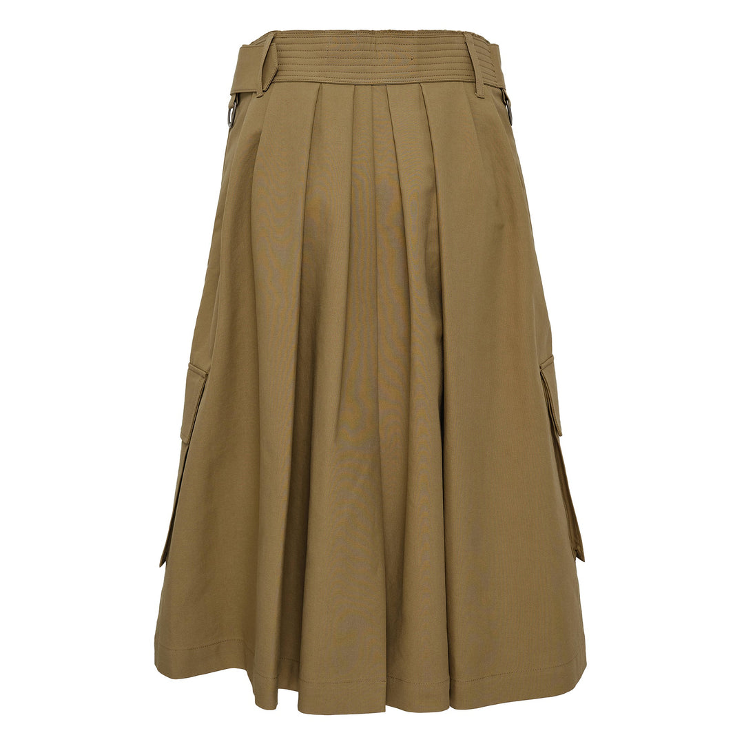 Trench Pleats Skirt