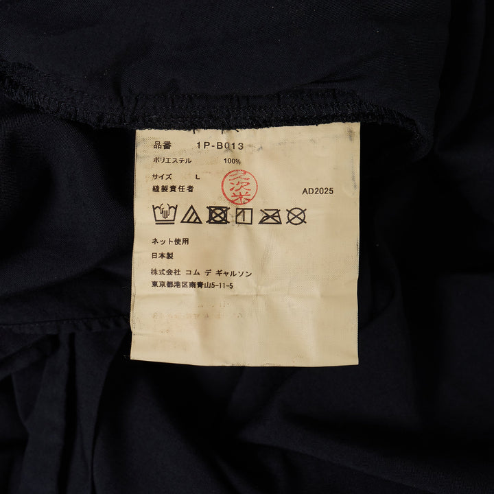 Spun Broad Asymmetric Ruffle Shirt