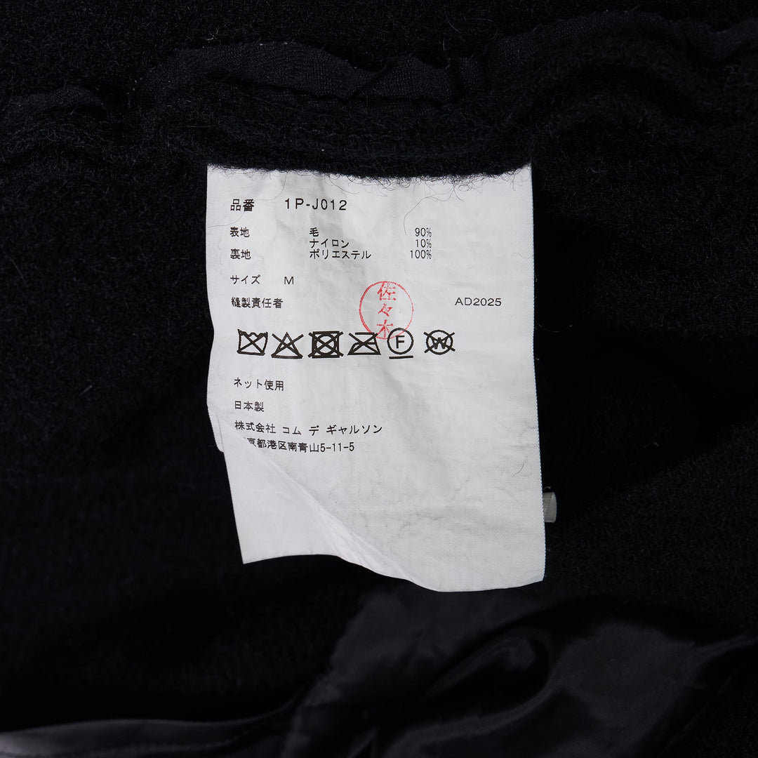 Wool Nylon Tweed Medium Ruffle Jacket