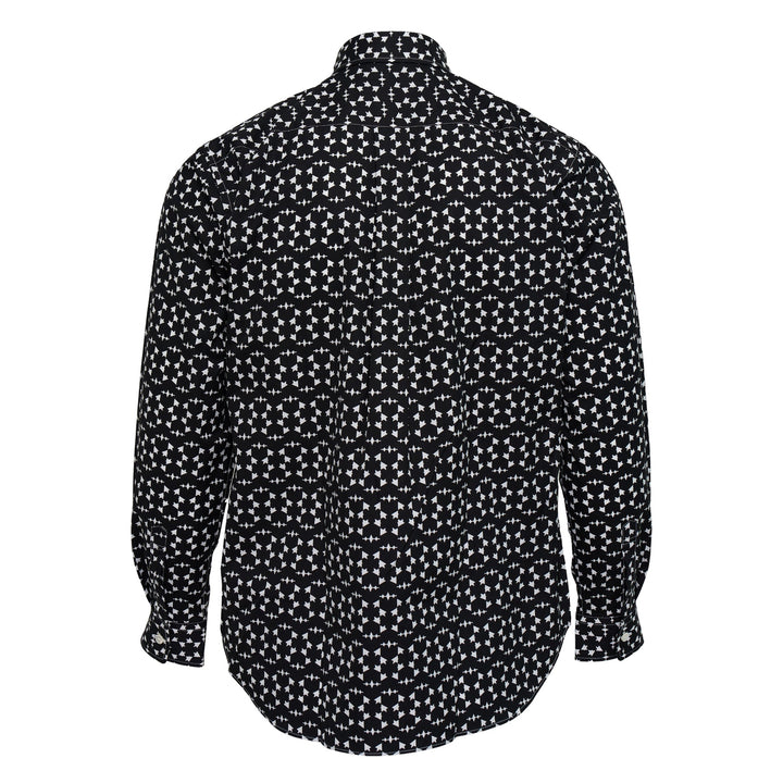 Cotton Broad Printed Long Sleeve Shirt