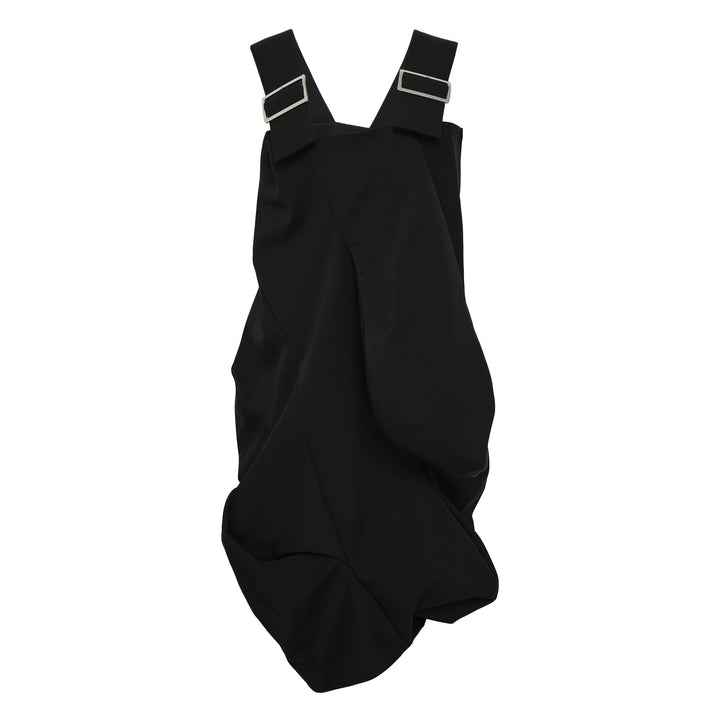 Wool Gabardine Pinafore