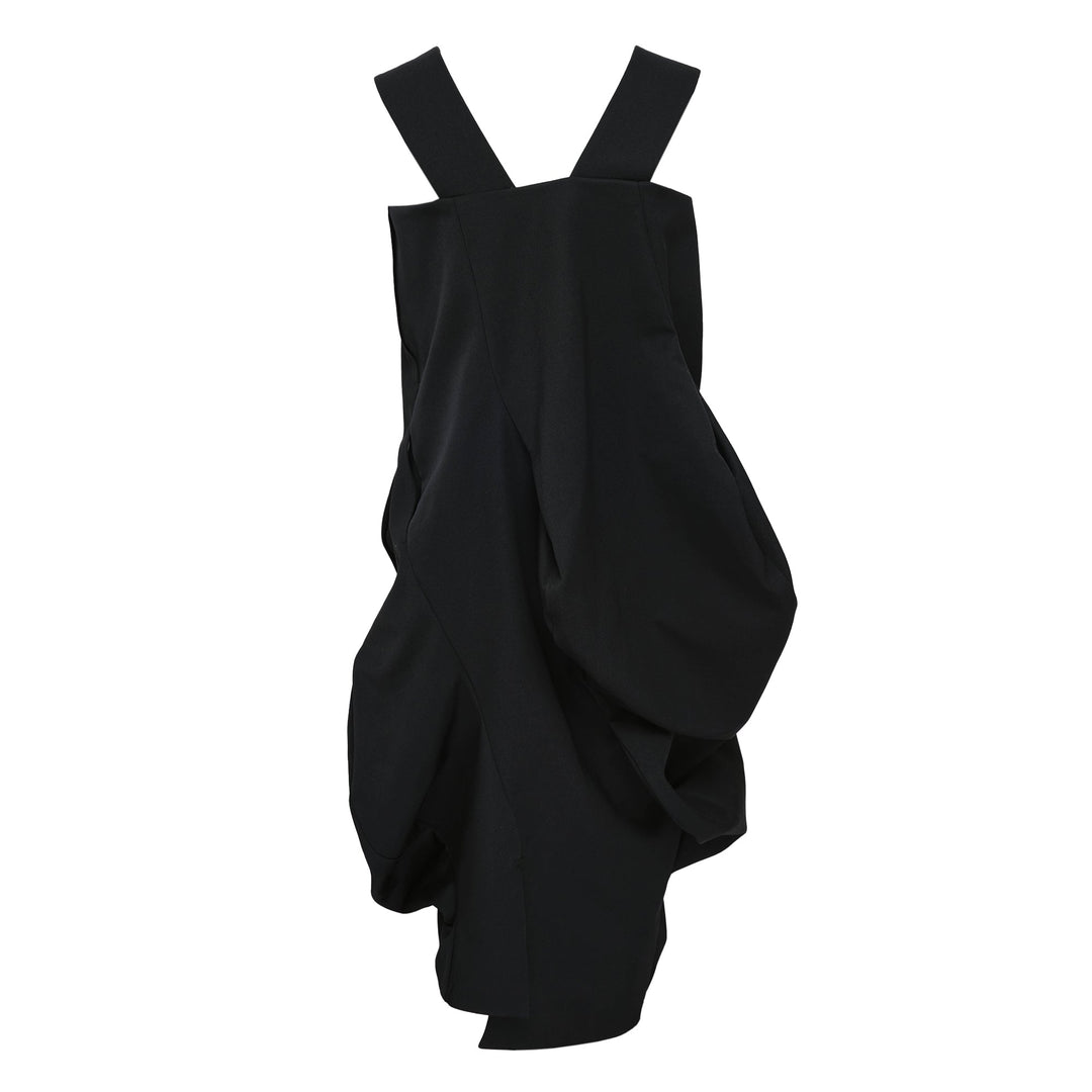 Wool Gabardine Pinafore