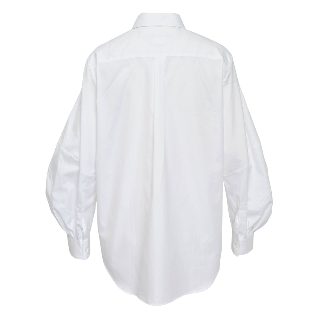 Cotton Broad Court Sleeves Blouse