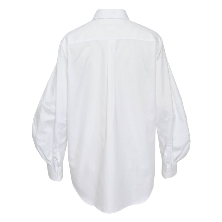 Cotton Broad Court Sleeves Blouse