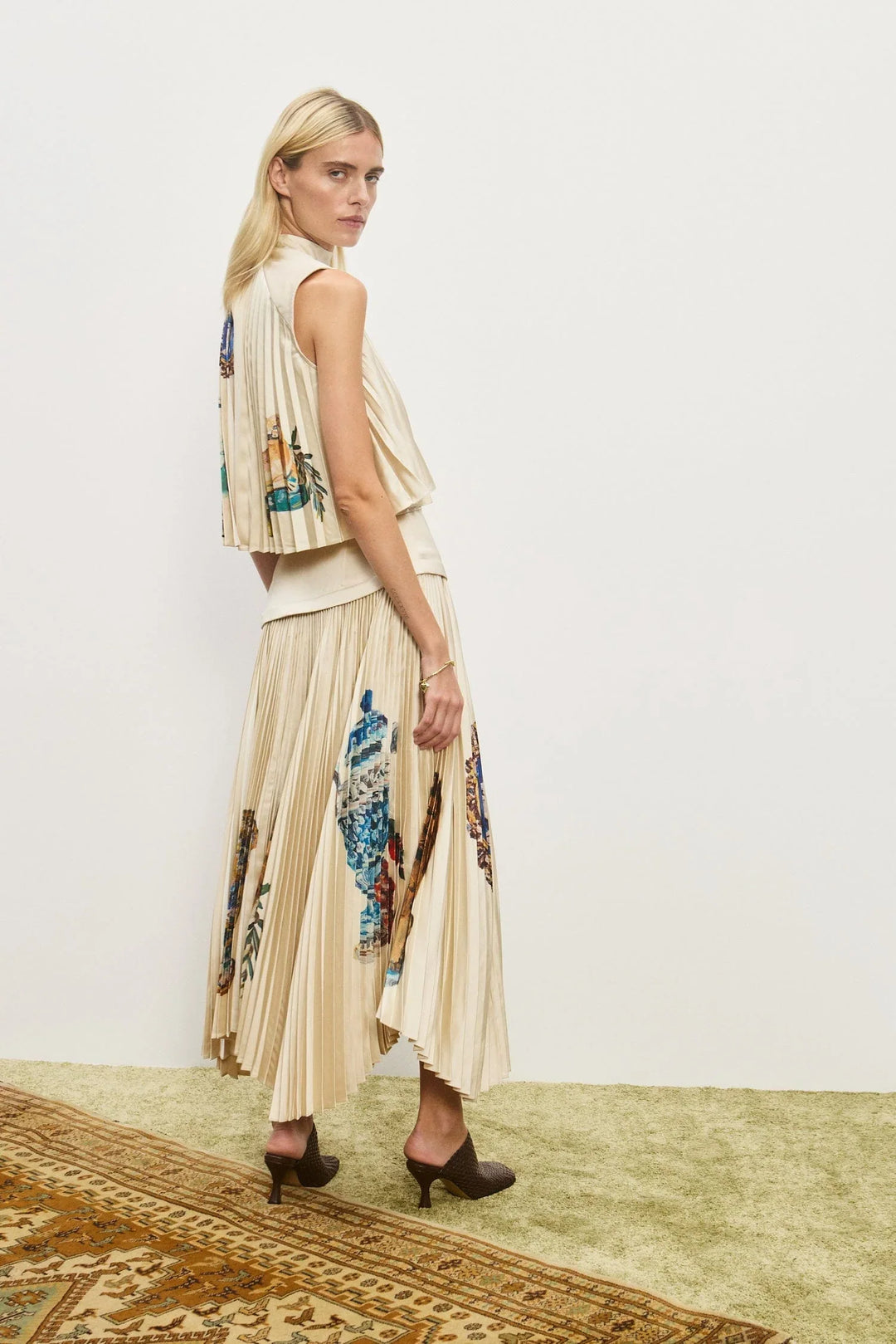Orazio Pleated Top