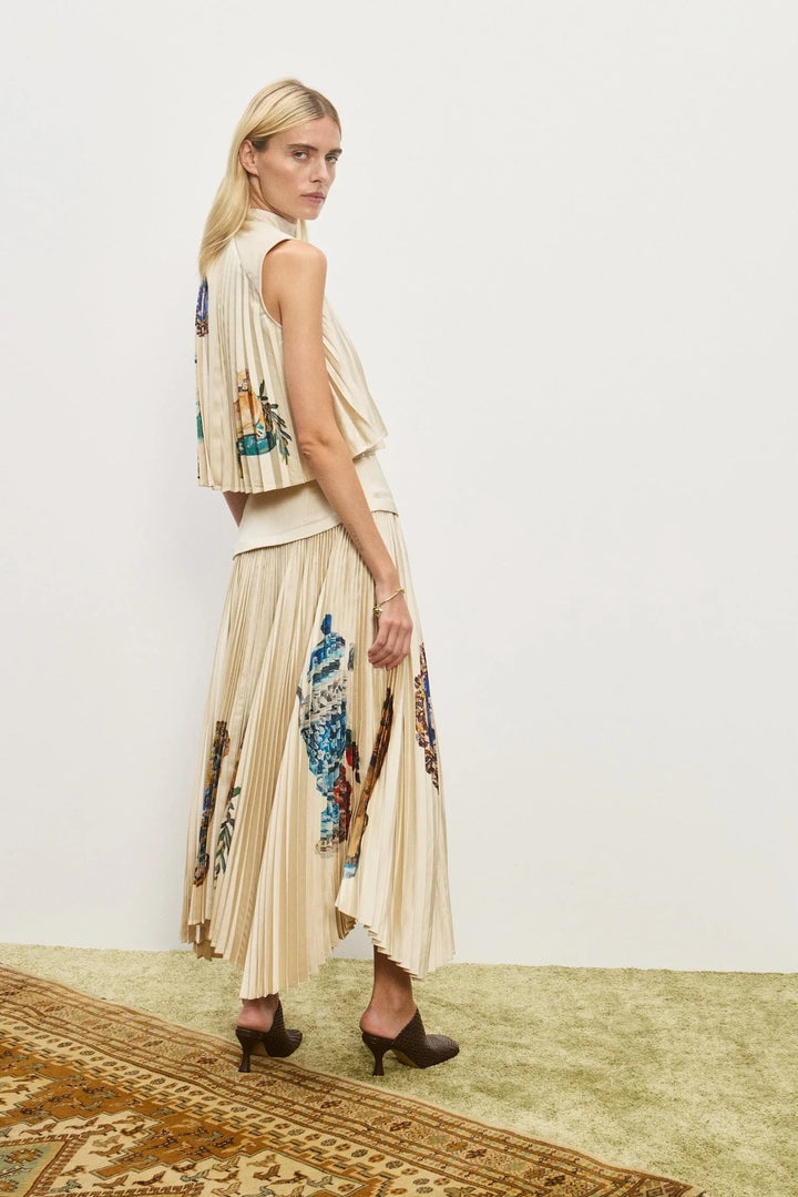 Orazio Pleated Top