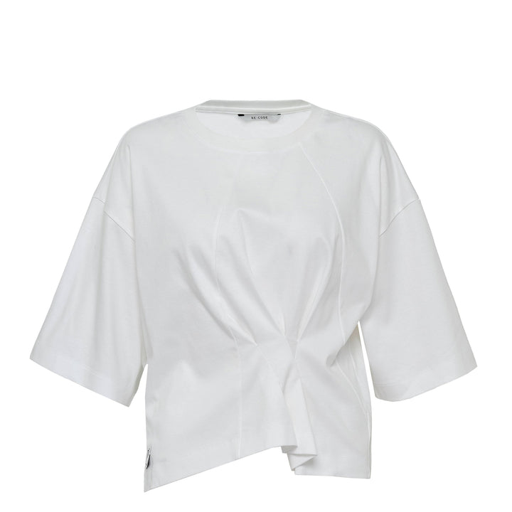 Front Shirring T-Shirt