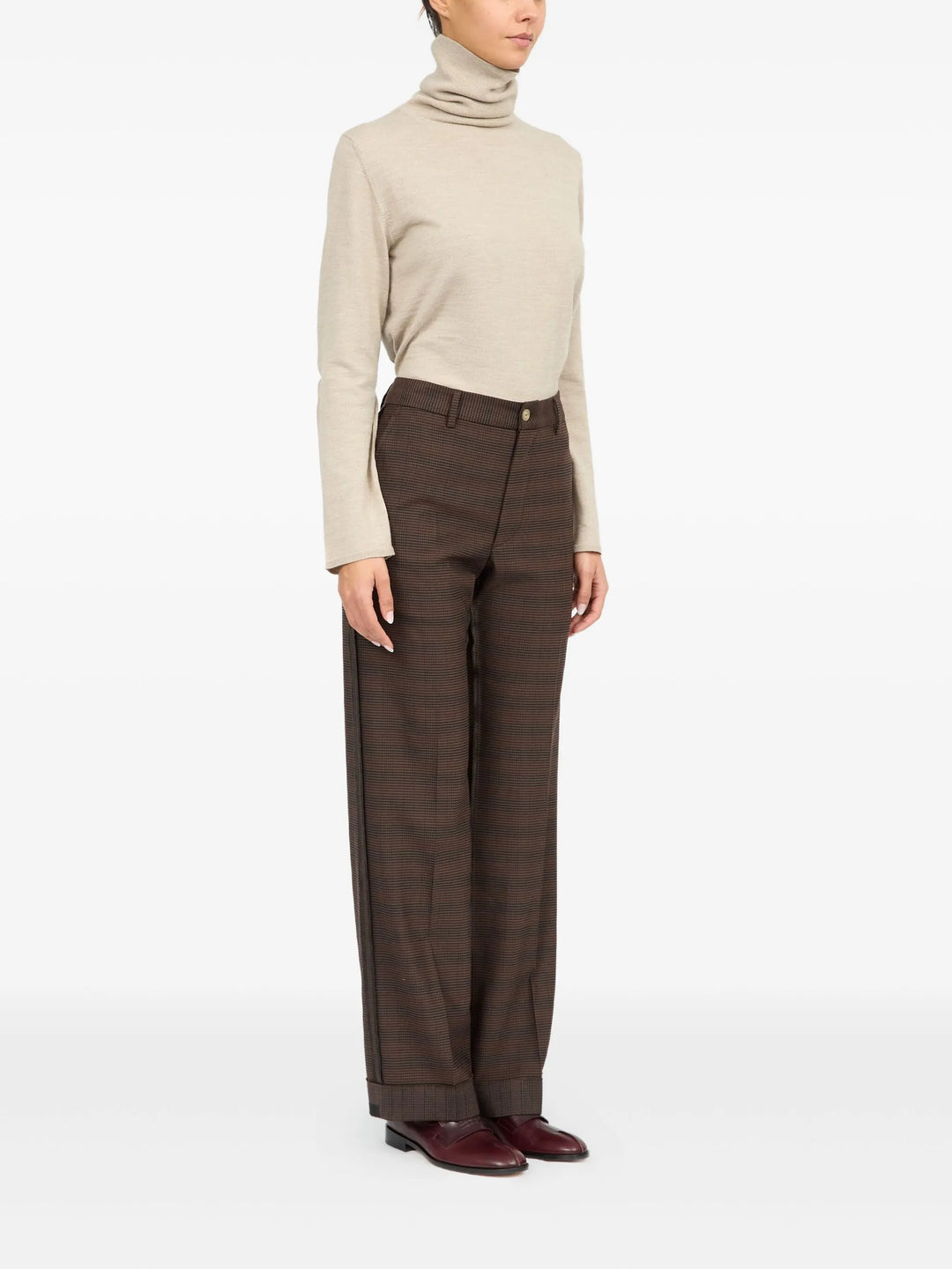 Checked Trousers