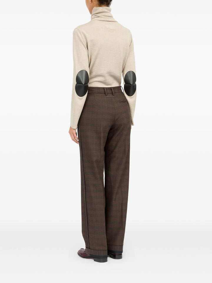 Checked Trousers