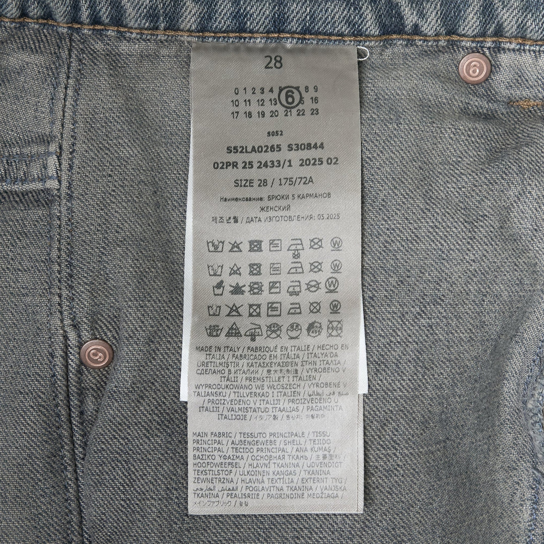 5 Pockets Mid-Weight Jeans