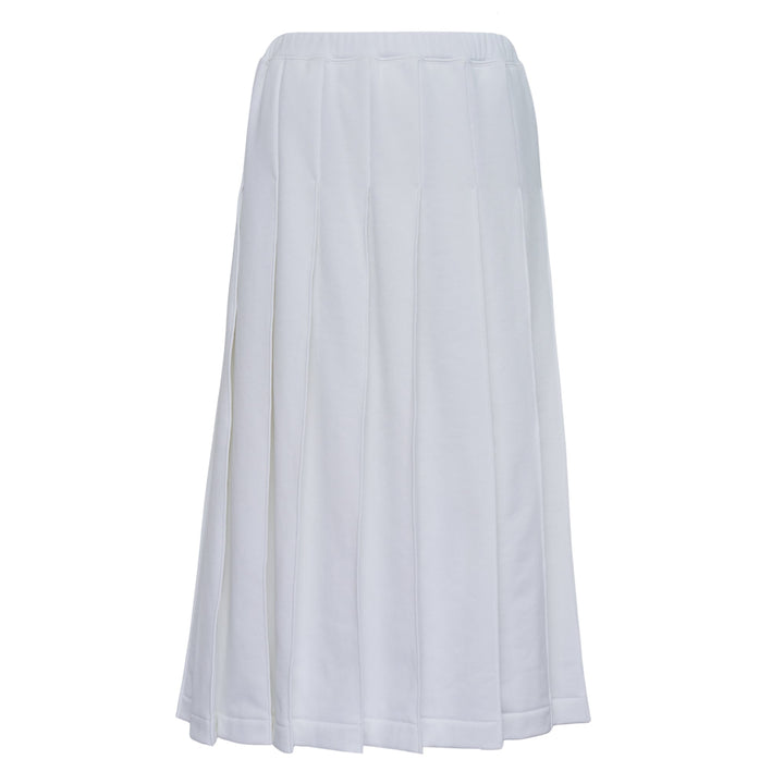Pleated A Line Skirt