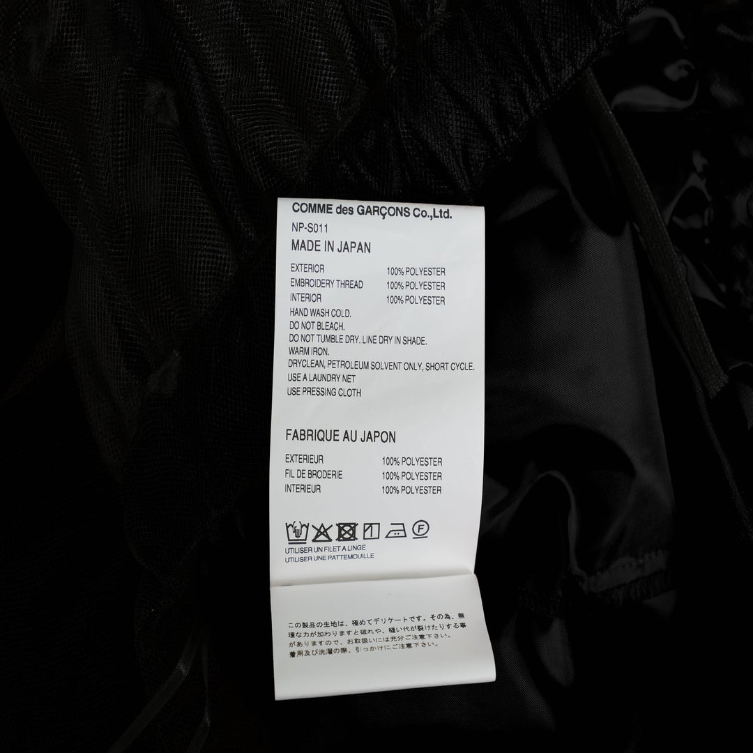 Flower Pattern Fake Two-Piece Skirt