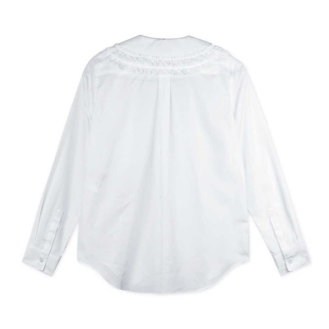 Teiban Frilled Collar Blouse