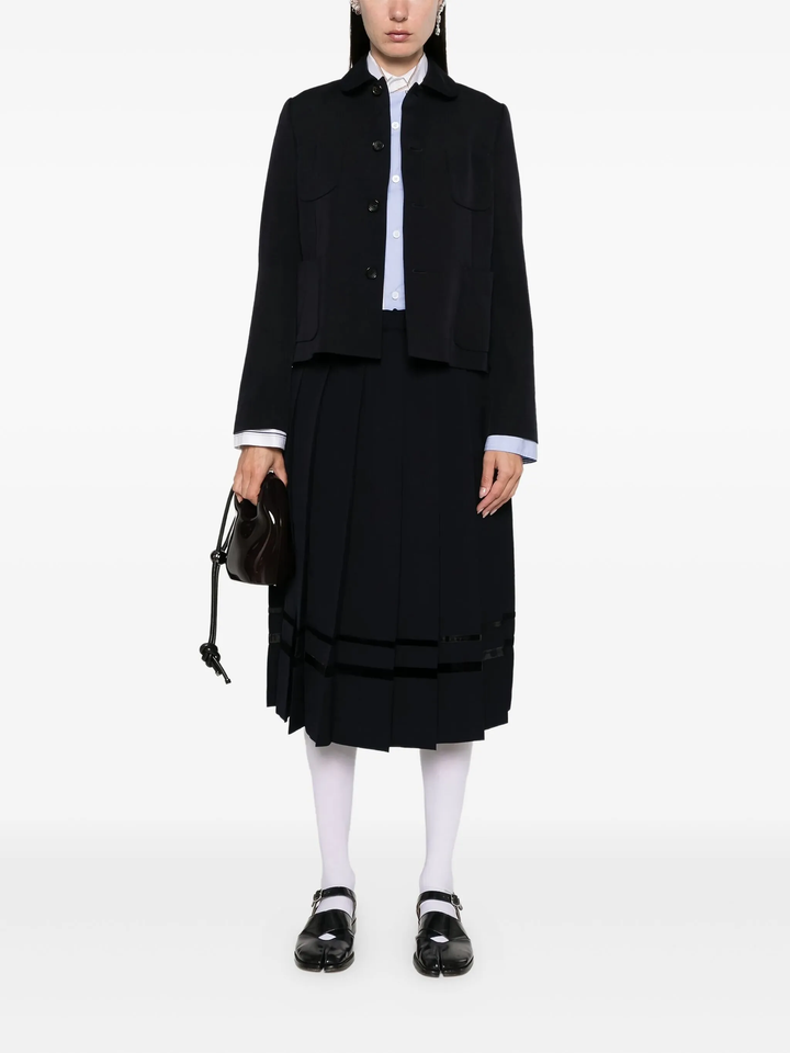 Teiban Round Collar Jacket