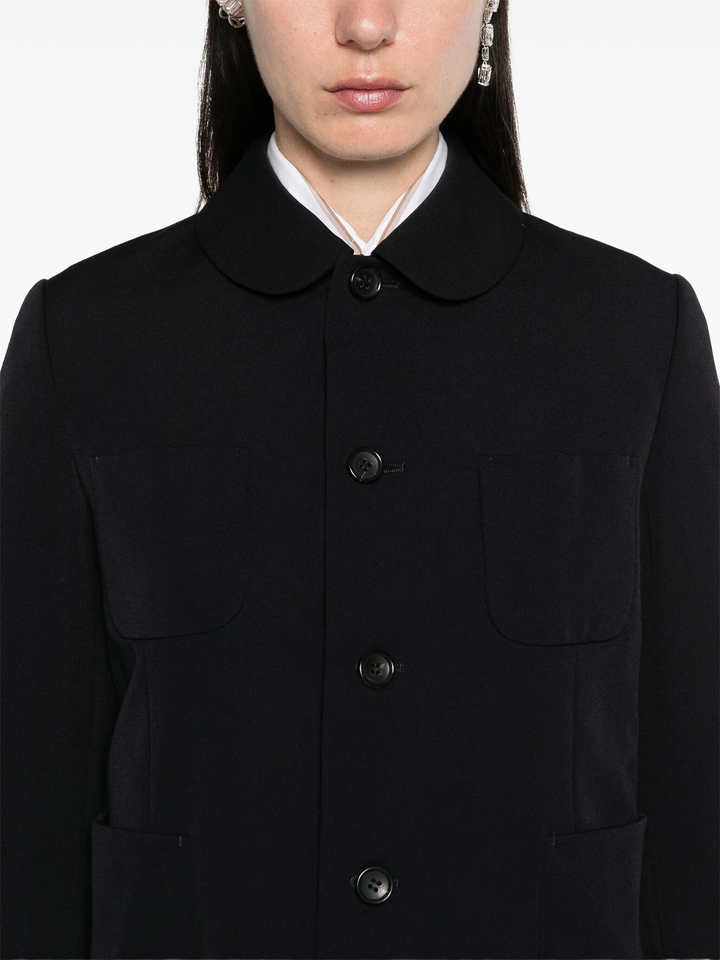 Teiban Round Collar Jacket