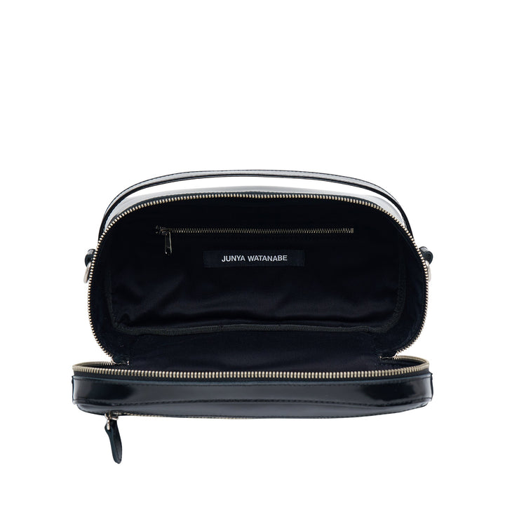 Glazed Leather Hairhide Crossbody