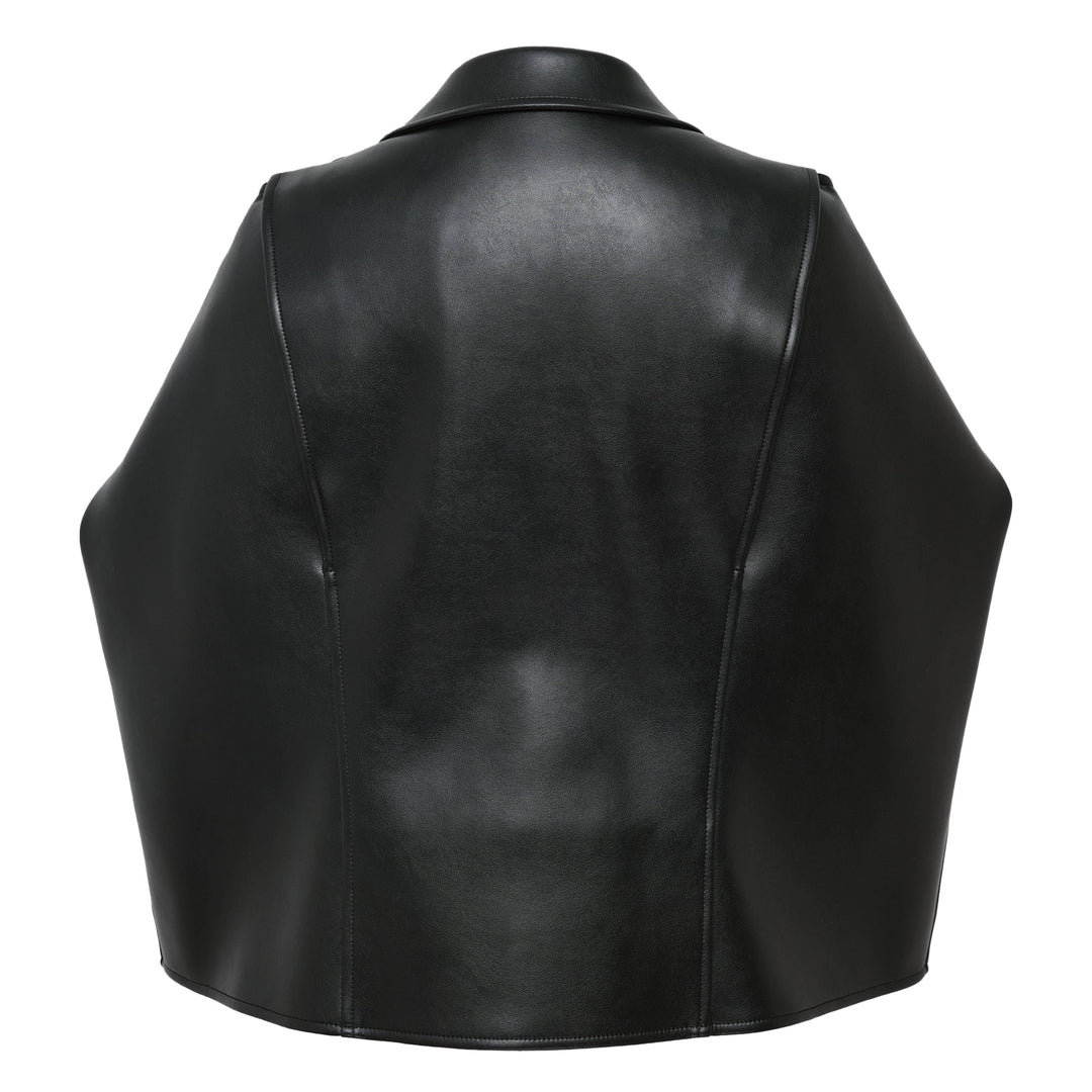 Fake Leather Jacket