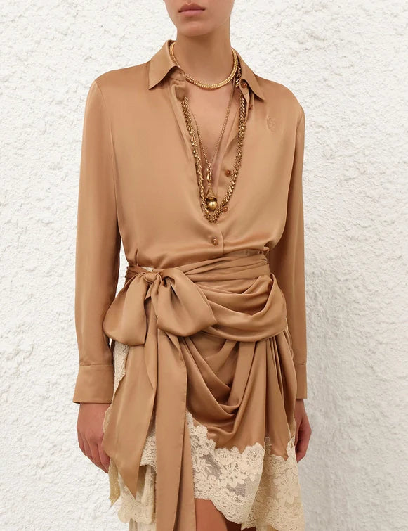 Hypnotic Satin Shirt