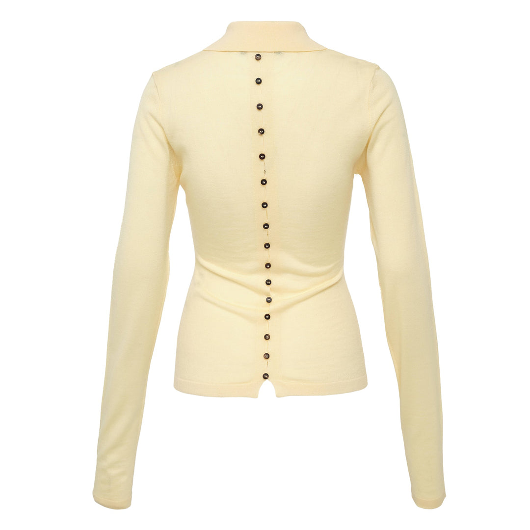 Le Polo Merino Manches Longues